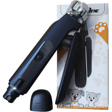 PET Durável USB Recharge Unh Nail Clipper Grinder